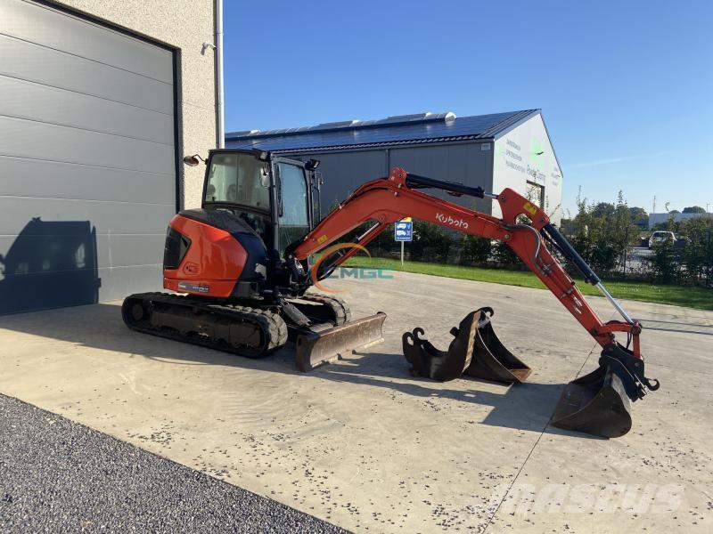 Kubota U50-5 Excavadoras de ruedas