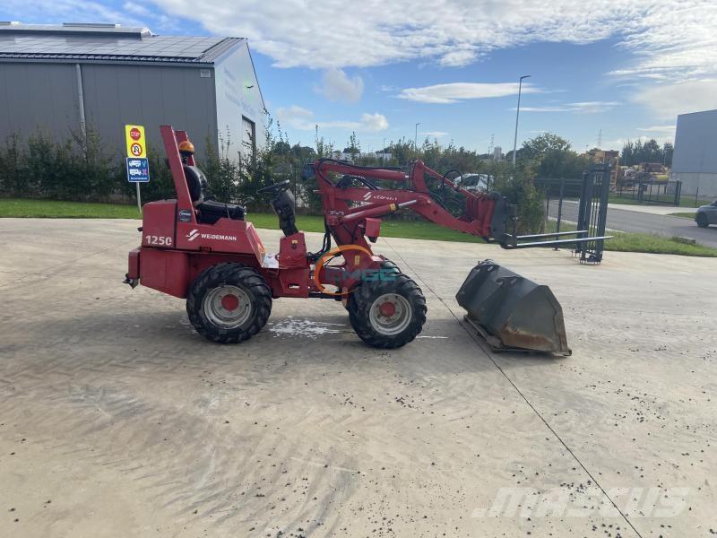 Weidemann 1250 Cargadoras sobre ruedas