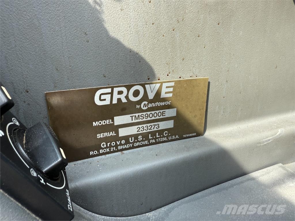 Grove TMS9000E Grúas todo terreno