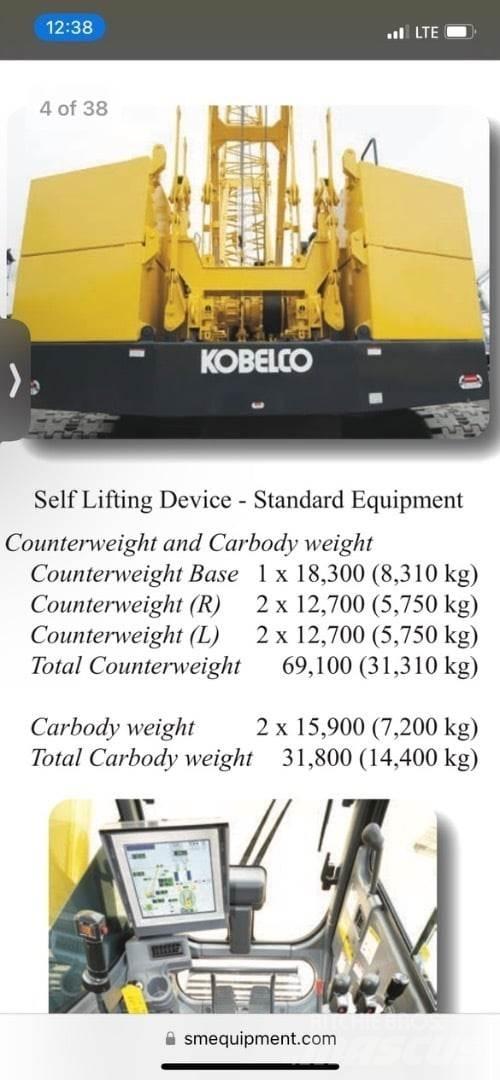 Kobelco CK1100G-2 Grúas de oruga