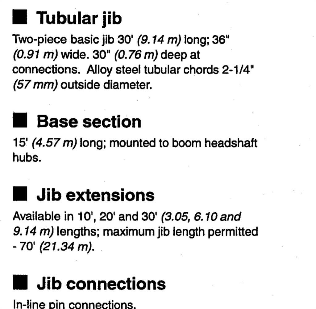 Link-Belt 21M0635 Plataformas y cucharones
