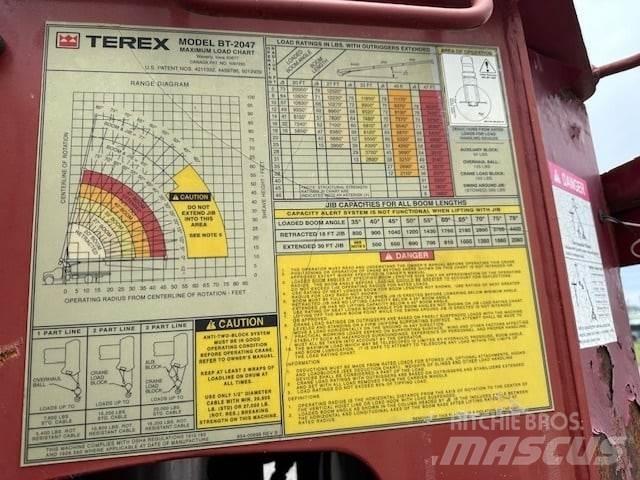 Terex BT 2047 Camiones grúa
