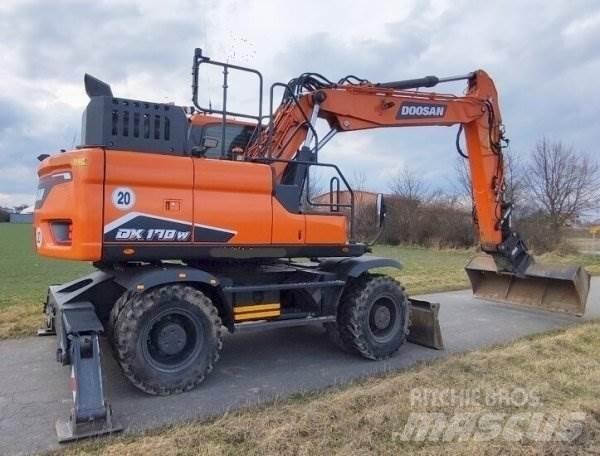 Doosan DX 170 W-7 Excavadoras de ruedas