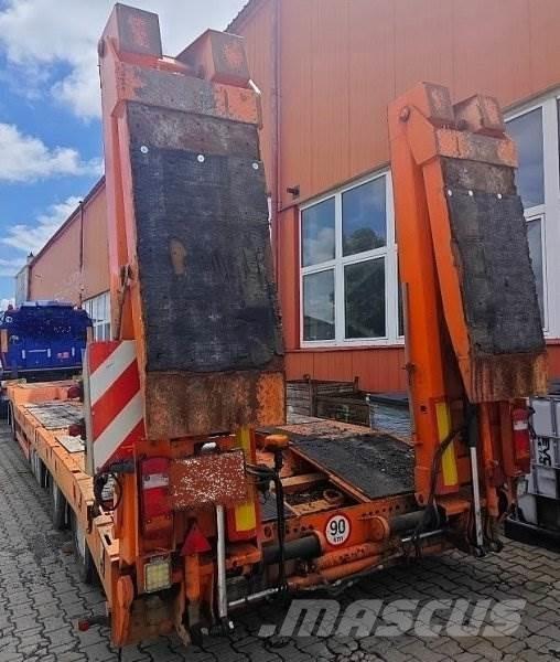Goldhofer Möslein Plataforma plana/laterales abatibles
