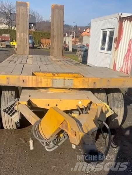Goldhofer TU3 24/80 Plataforma plana/laterales abatibles