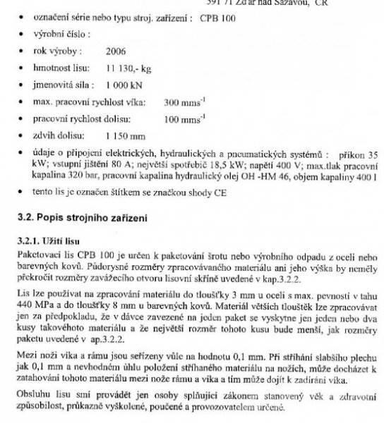  _JINÉ (CZ) ŽĎAS - CPB 100 Trituradoras