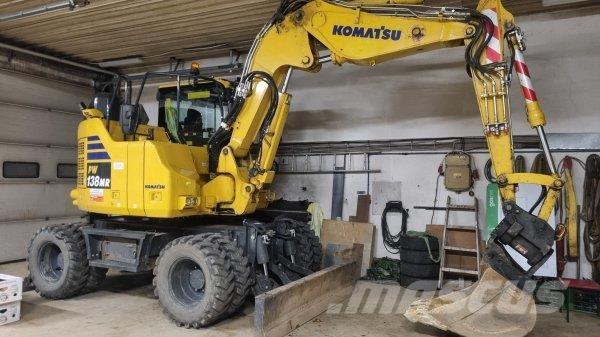 Komatsu PW 138 MR Excavadoras de ruedas