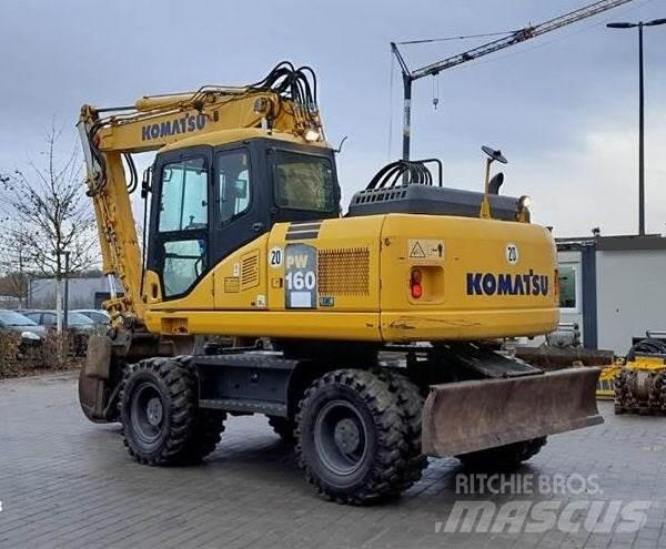Komatsu PW 160-7E0 Excavadoras de ruedas