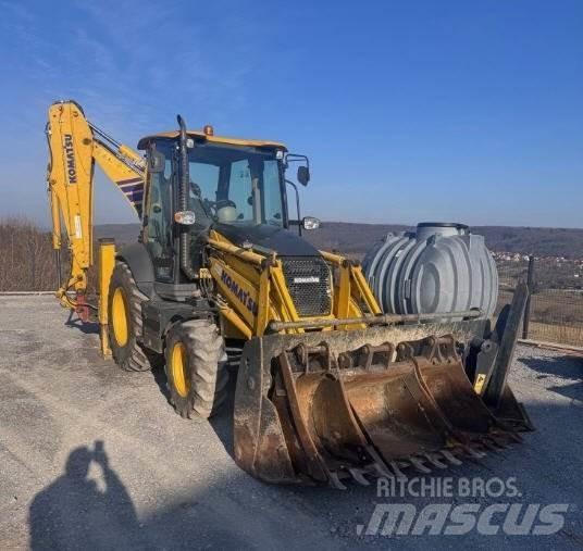 Komatsu WB 97R-8 Retrocargadoras