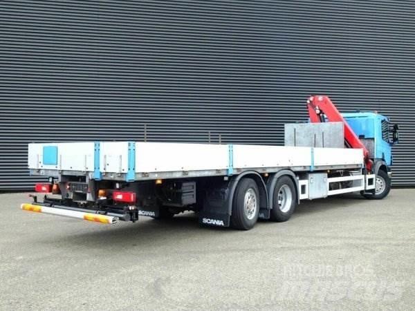 Scania P320 + Effer Camiones grúa