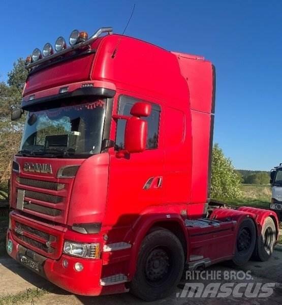Scania R520 V8 Cabezas tractoras