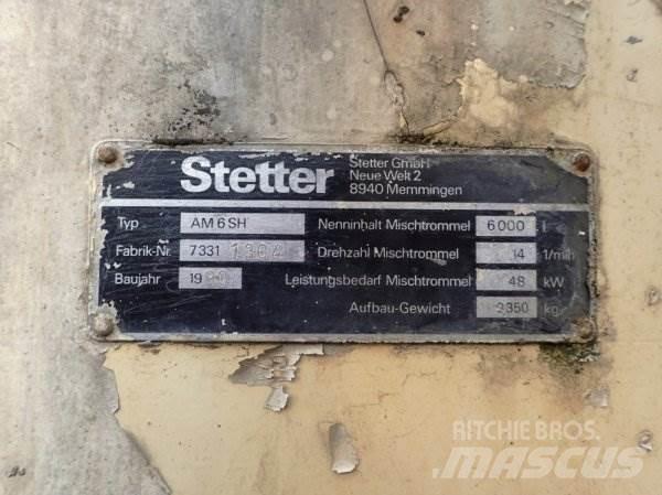 Stetter AM 6 SH Camiones hormigonera