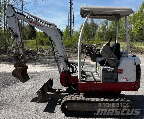 Takeuchi TB 016 Mini excavadoras < 7t