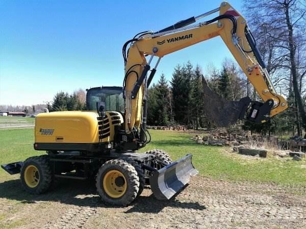 Yanmar B110 W Style Excavadoras de ruedas