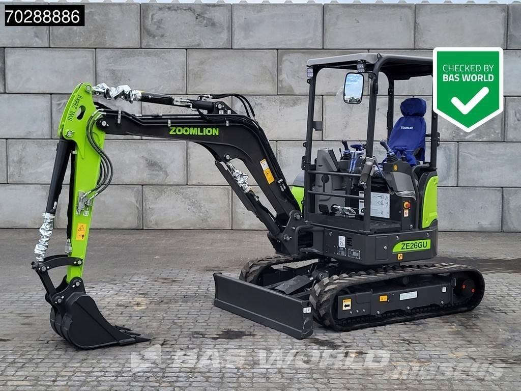 Zoomlion ZE26 GU Mini excavadoras < 7t