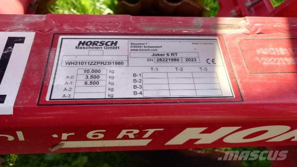 Horsch Joker 6RT Gradas de discos