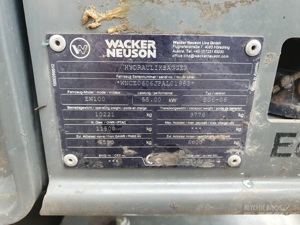Wacker Neuson EW100 Excavadoras de ruedas