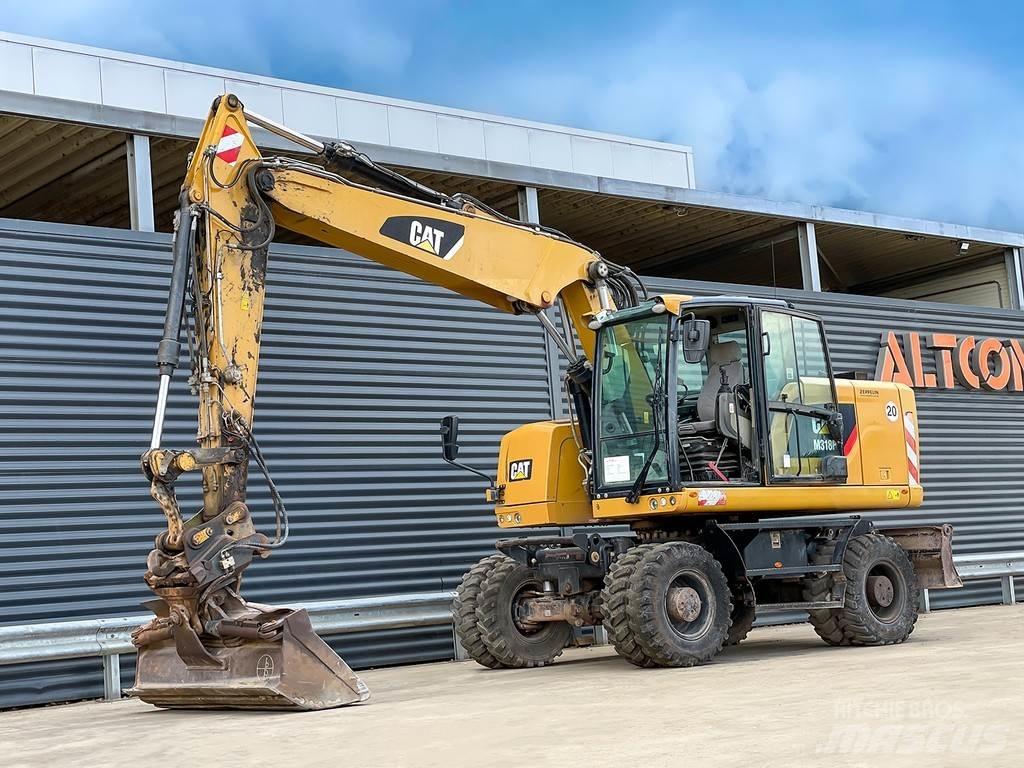 CAT M318F Excavadoras de ruedas