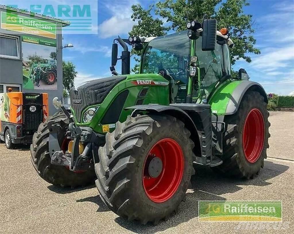 Fendt 724 vario Tractores