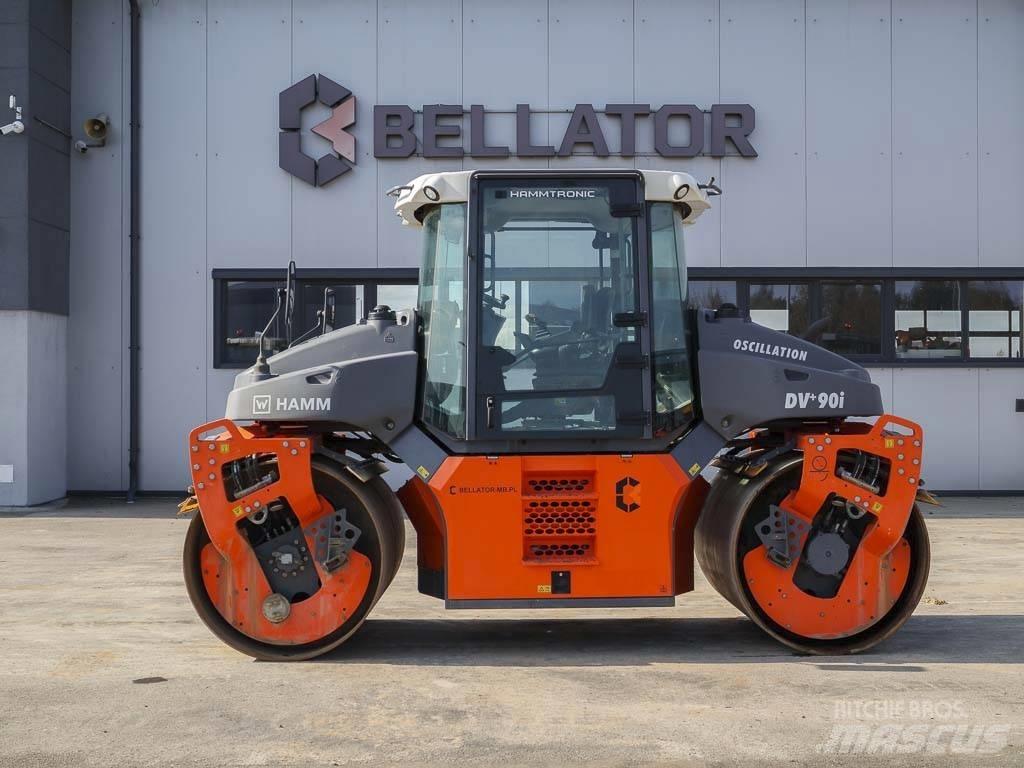 Hamm DV+ 90i VO-S Rodillos de doble tambor