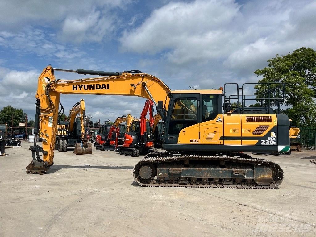 Hyundai HX 220 L Excavadoras de cadenas