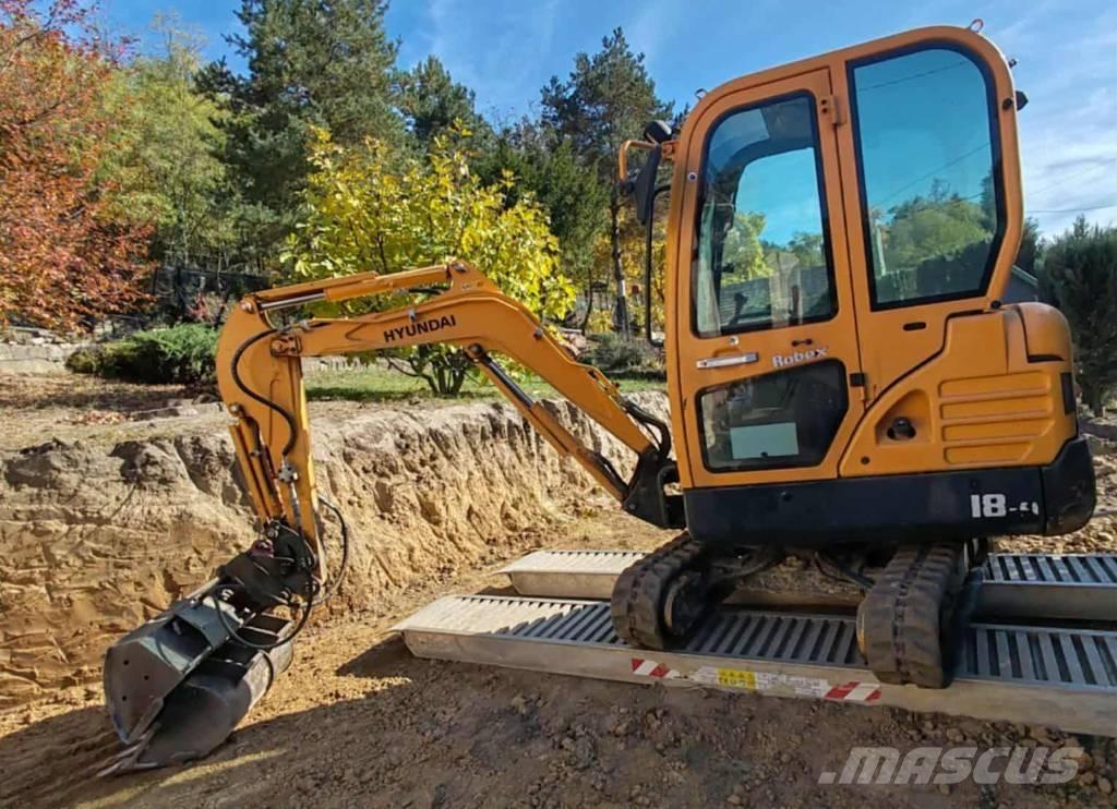 Hyundai R18-9 Mini excavadoras < 7t