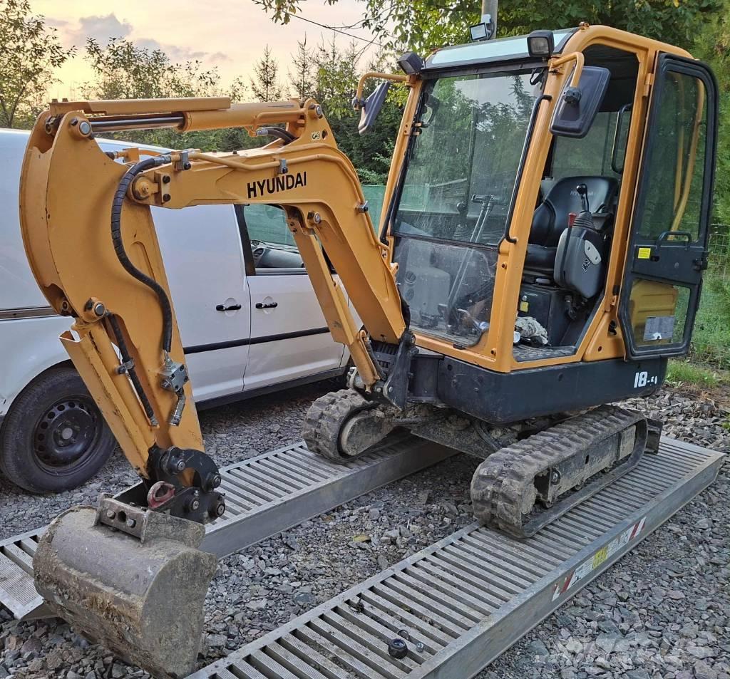 Hyundai R18-9 Mini excavadoras < 7t