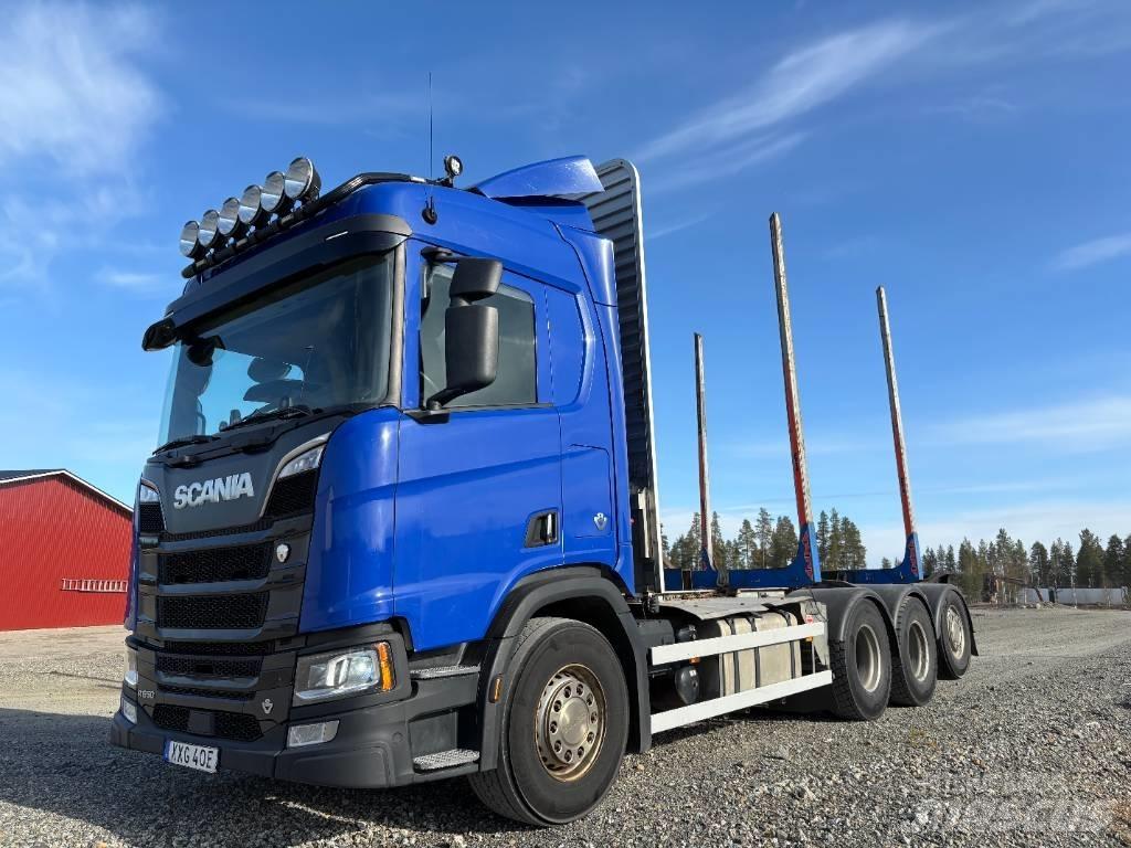 Scania R 650 Transporte de madera