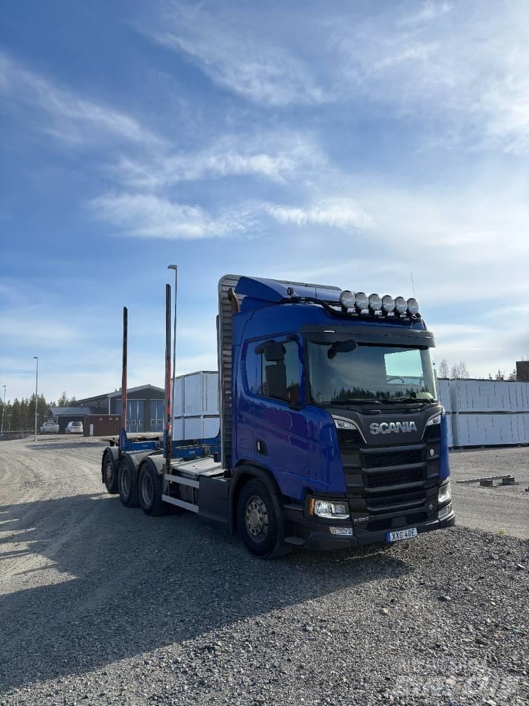 Scania R 650 Transporte de madera