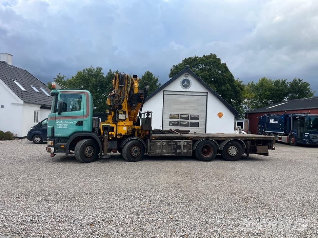 Scania 124 G 420 Camiones grúa