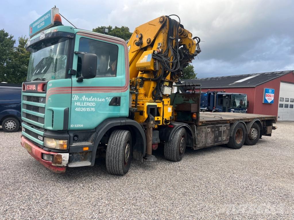 Scania 124 G 420 Camiones grúa