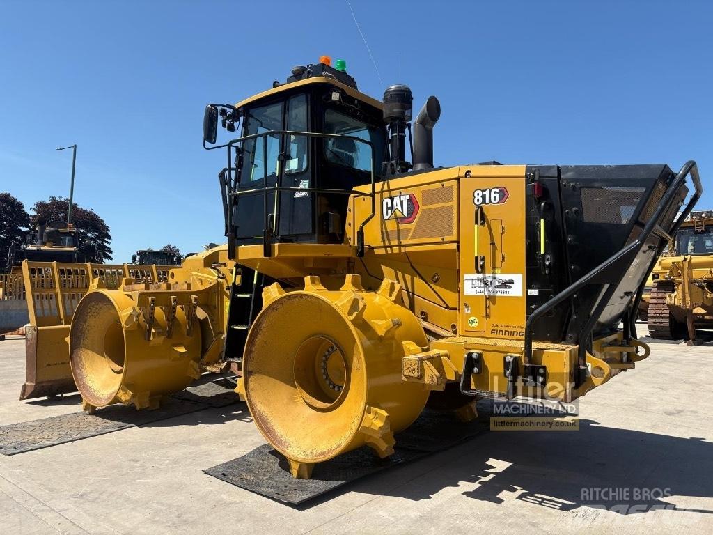 CAT 816 Compactadoras de residuos