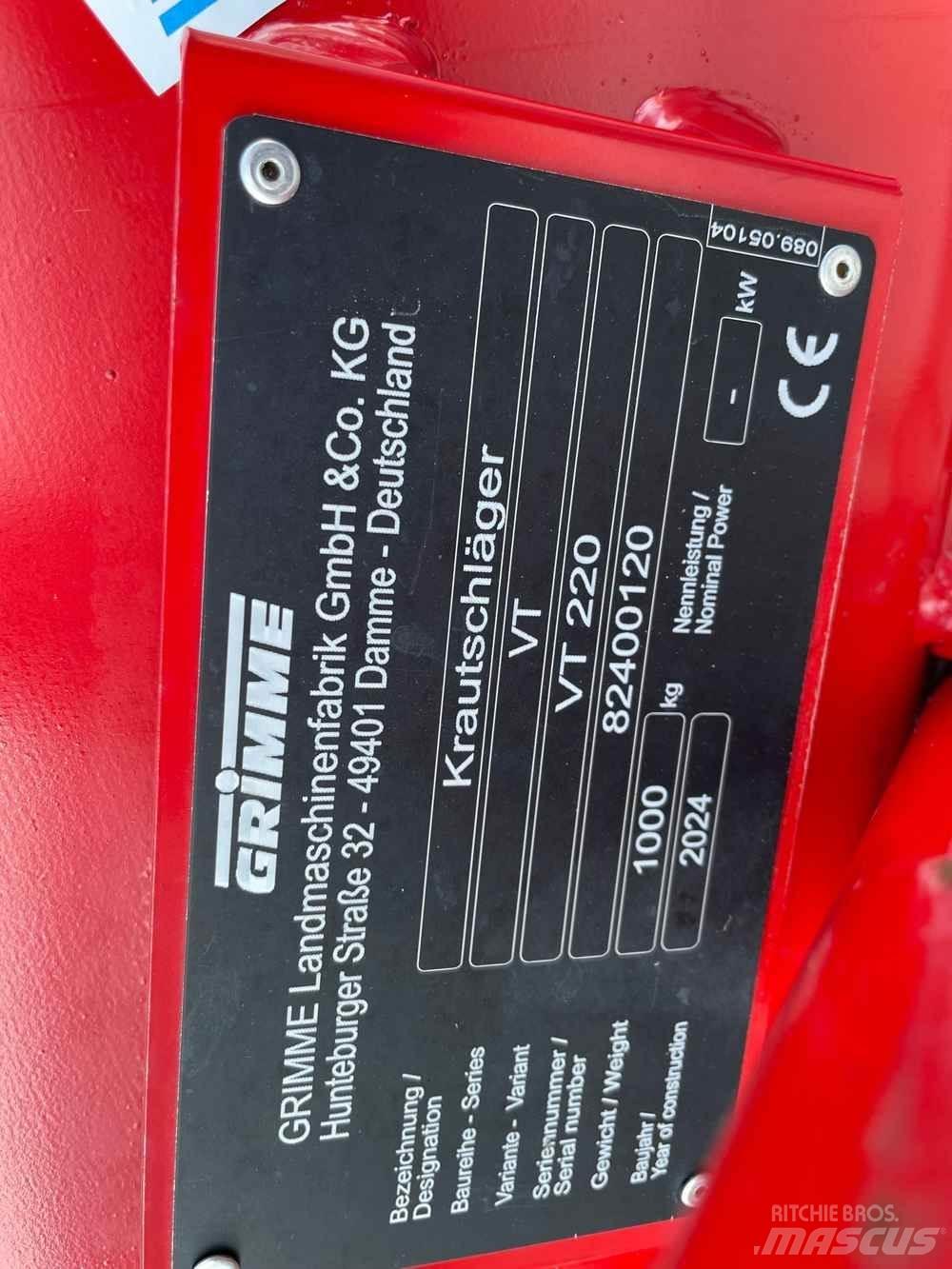 Grimme VT 220F Agricultura - Otros