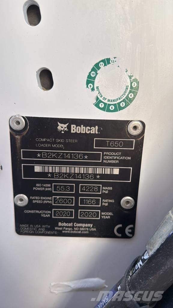 Bobcat T 650 Cargadoras sobre orugas