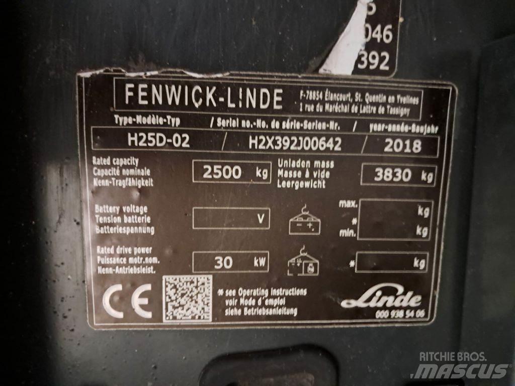 Linde H25D-02 Carretillas diesel