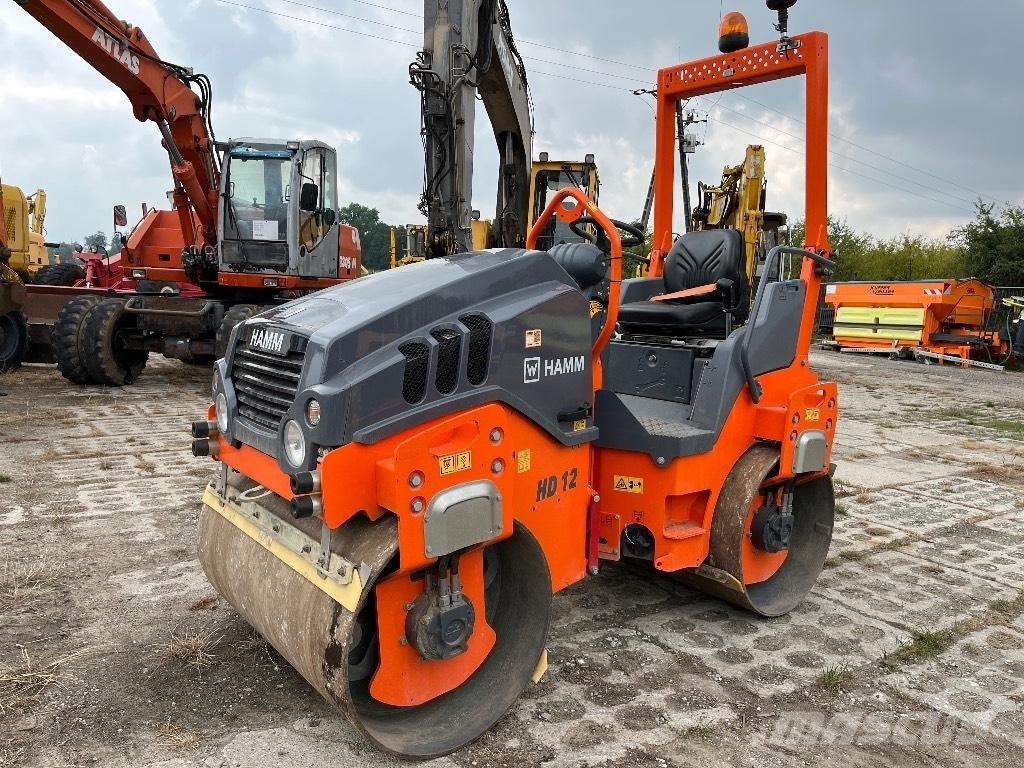 Hamm HD 12 VV Rodillos de doble tambor