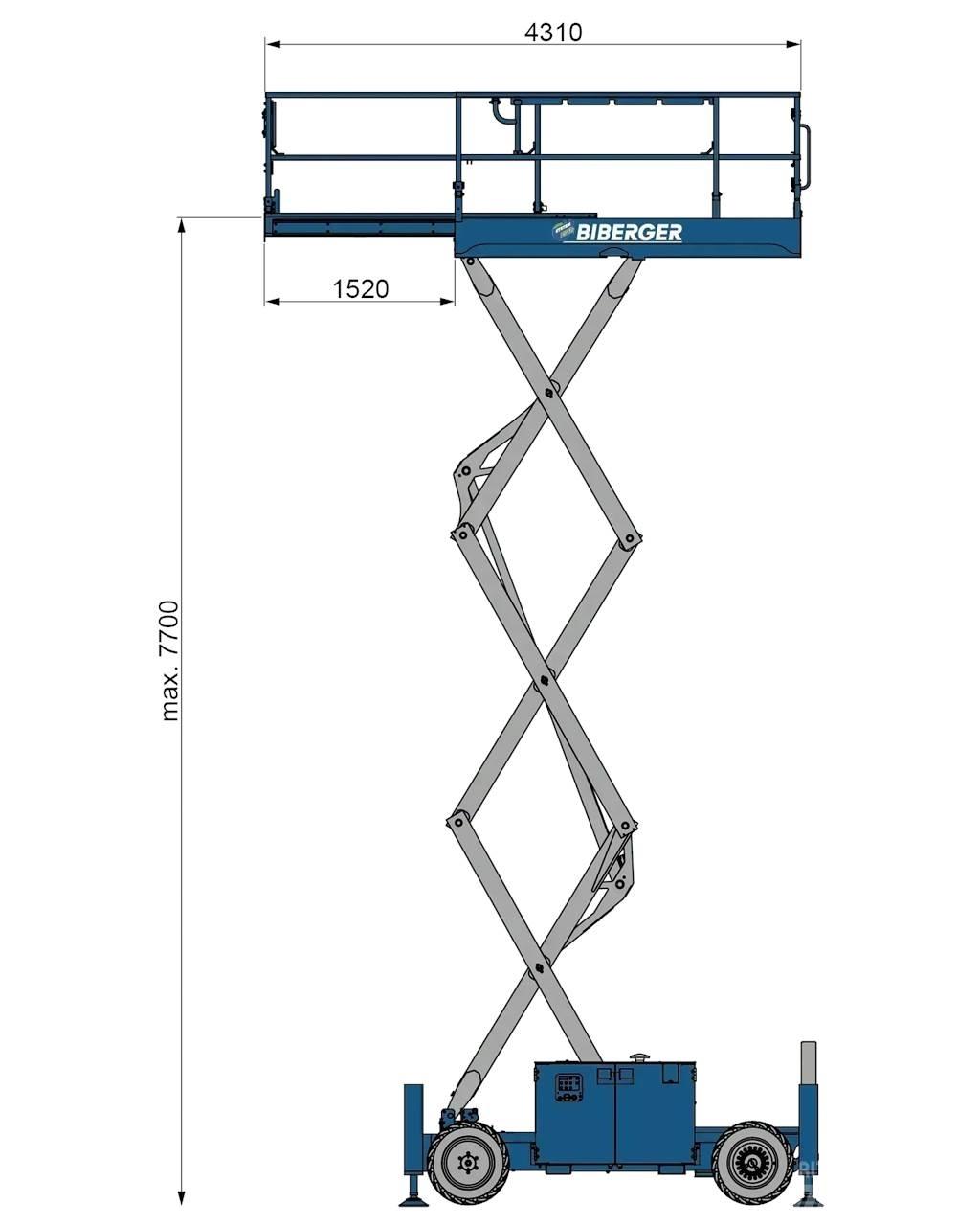 Genie GS 2669 RT Plataformas tijera