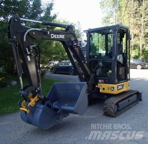 John Deere 26G Mini excavadoras < 7t