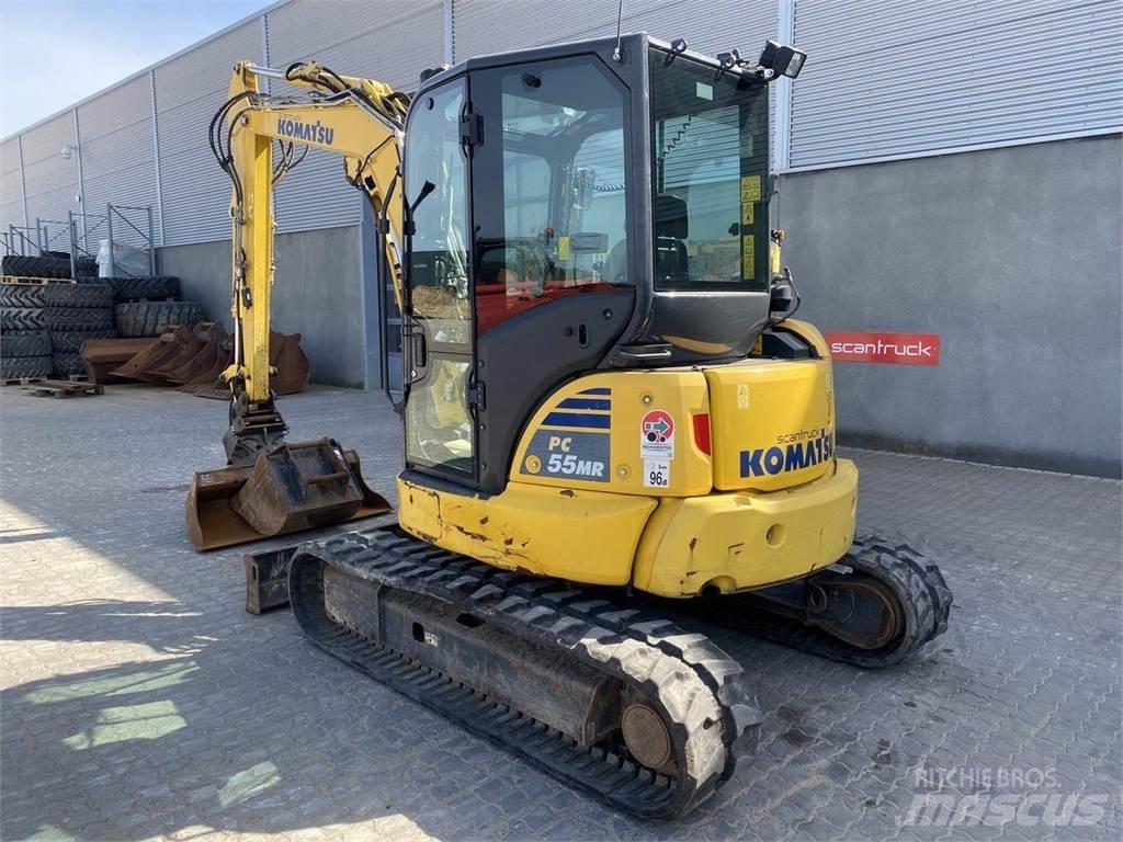 Komatsu PC55MR-5 Excavadoras de ruedas