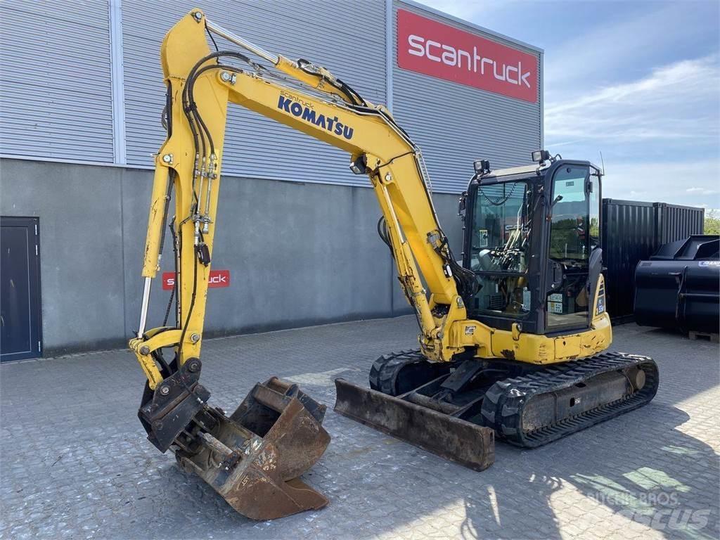 Komatsu PC55MR-5 Excavadoras de ruedas