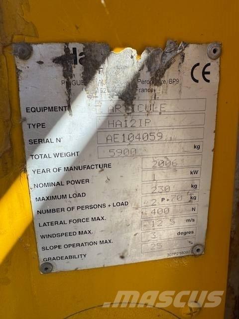 Haulotte HA 12 IP Plataforma de trabajo articulada