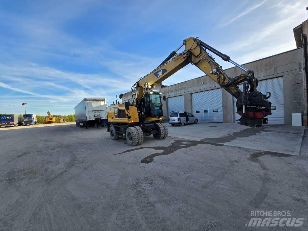CAT 318 Excavadoras de ruedas