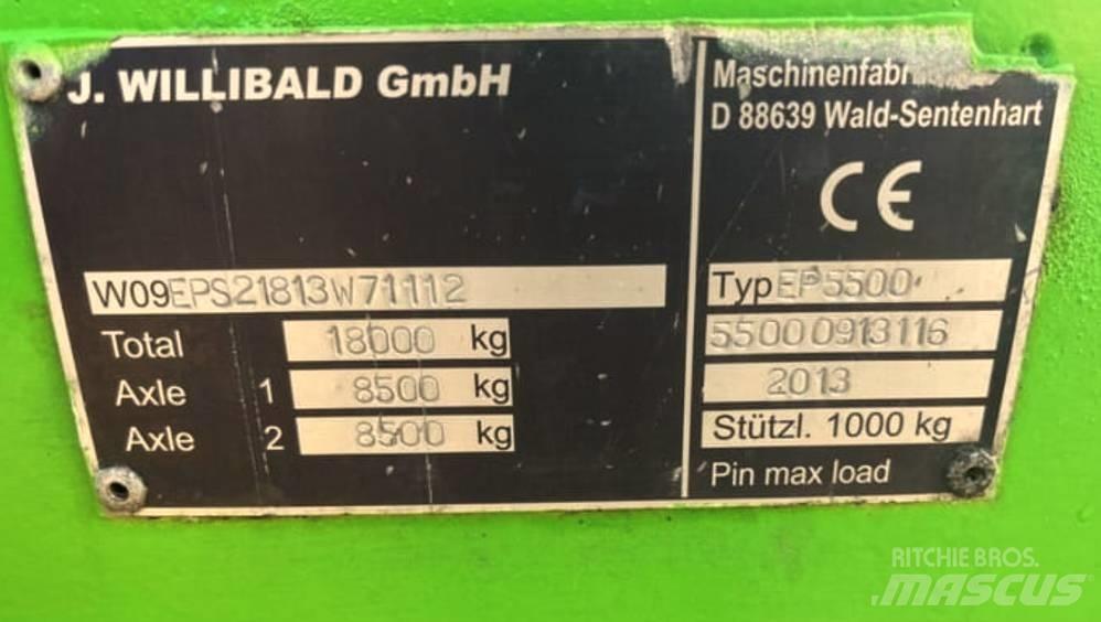 Willibald EP 5500 Trituradoras de madera