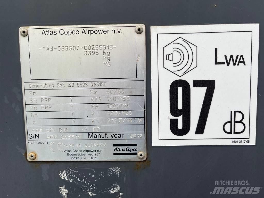 Atlas Copco QAS 150 Generadores diesel