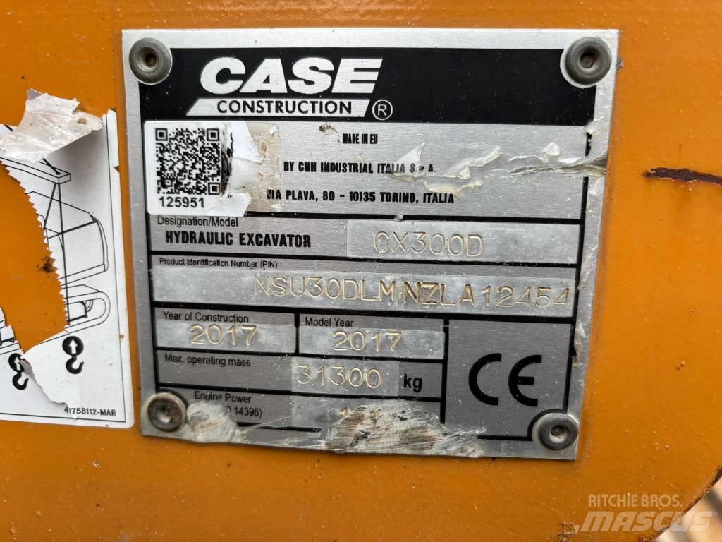 CASE CX300D Excavadoras de cadenas