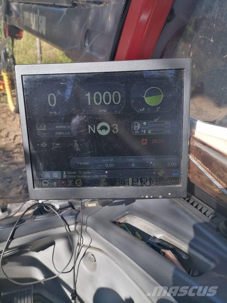 Komatsu 901 Cosechadoras