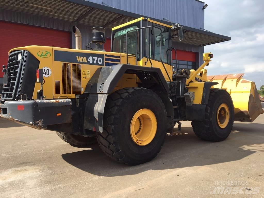 Komatsu wa470-6 Cargadoras sobre ruedas