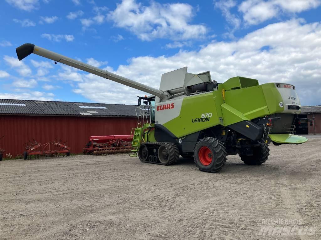 CLAAS LEXION 670 TT Cosechadoras combinadas