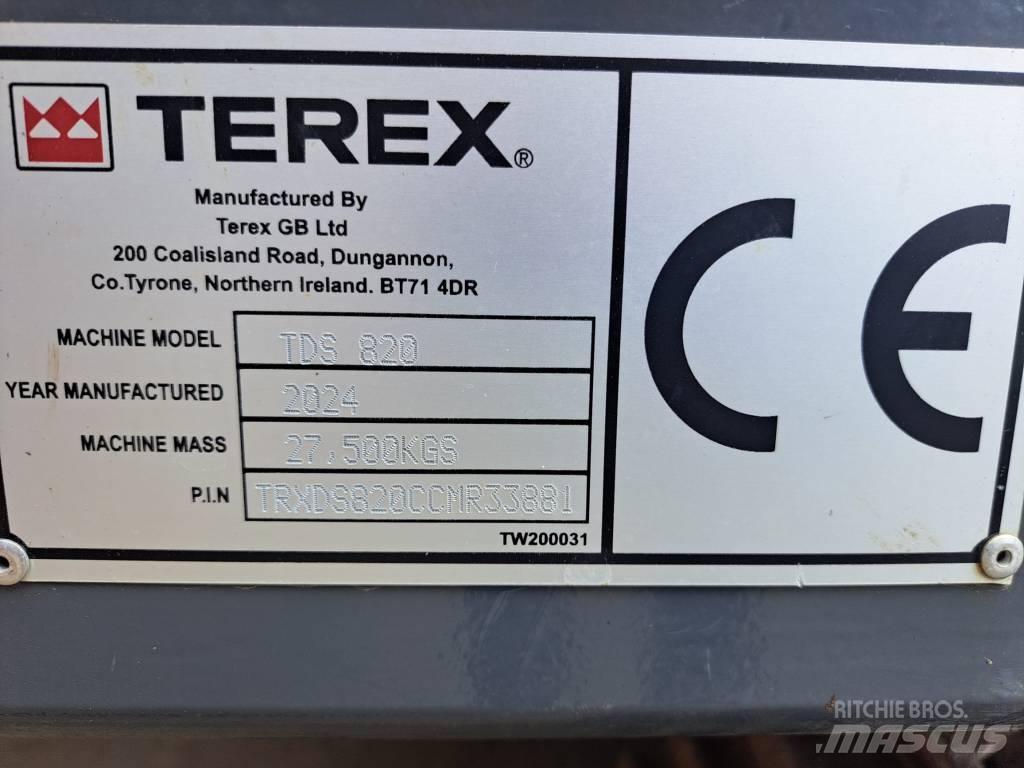 Terex Ecotec TDS 820 Trituradoras para desguace