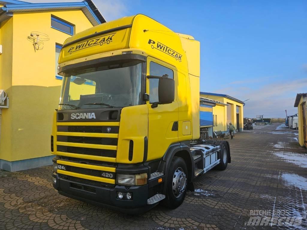Scania 124 L 420 Cabezas tractoras